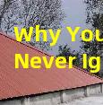 Why You Should Never Ignore a Small Stain on the Ceiling